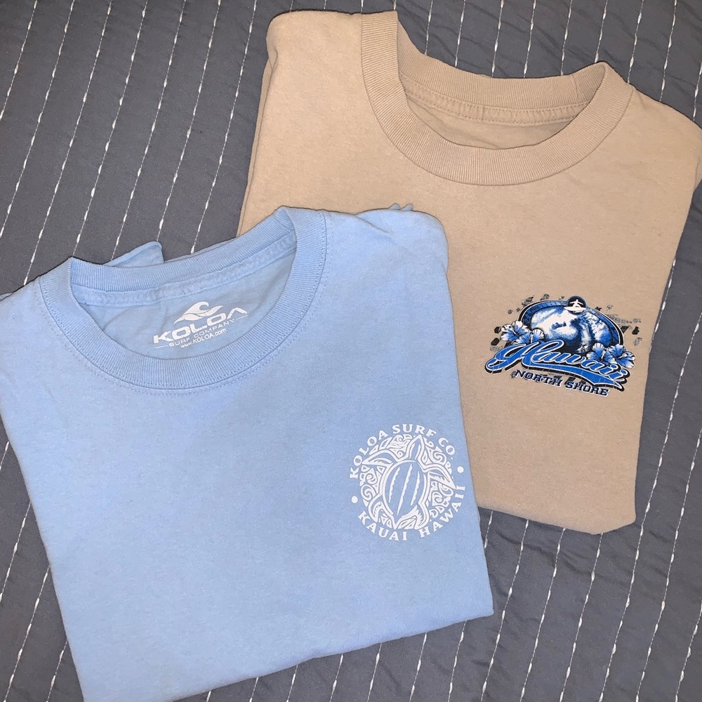 Bundle of surf cropped tees
